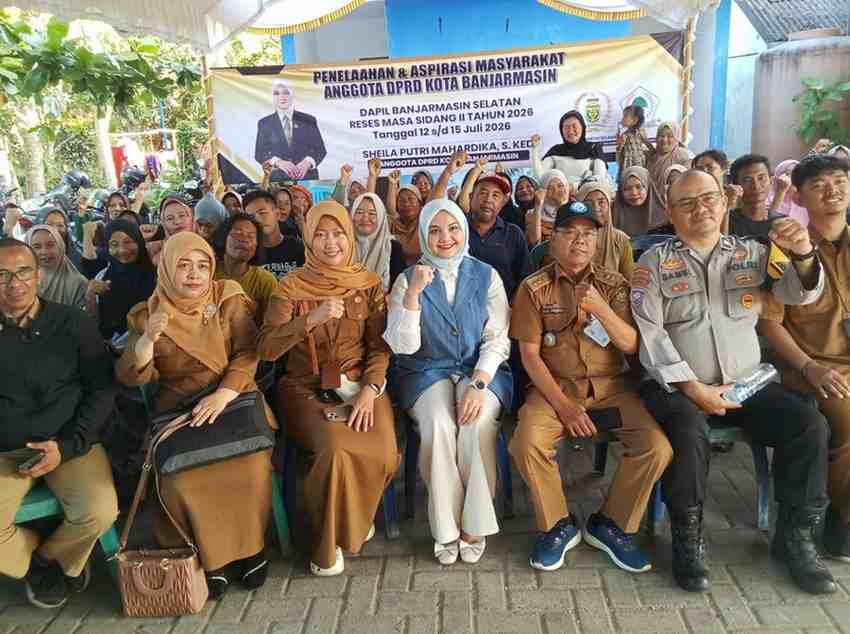 Sheila Putri Mahardika Serap Aspirasi Warga Mantuil, Komitmen Permudah Pengurasan BPJS Kesehatan Warga