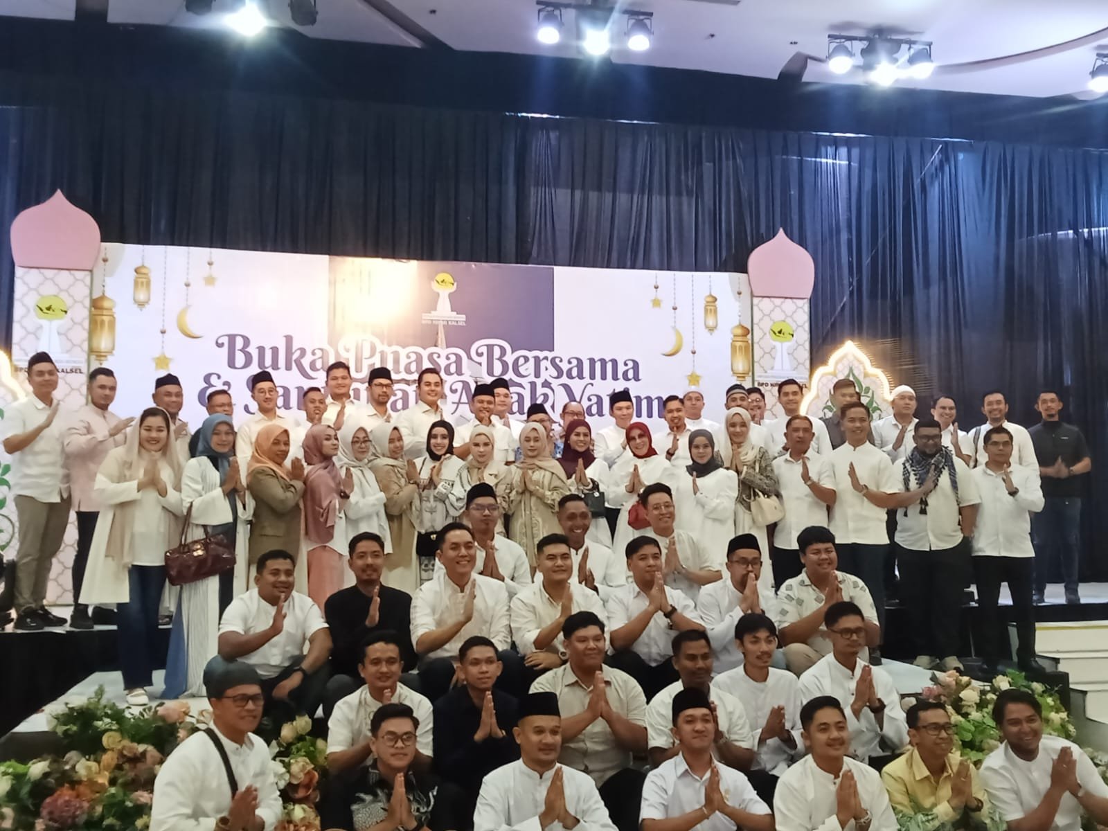 Hipmi kalsel Pererat Silaturahmi Dengan Menggelar Buka Puasa Bersama Santuni Anak Yatim Di Banjarmasin